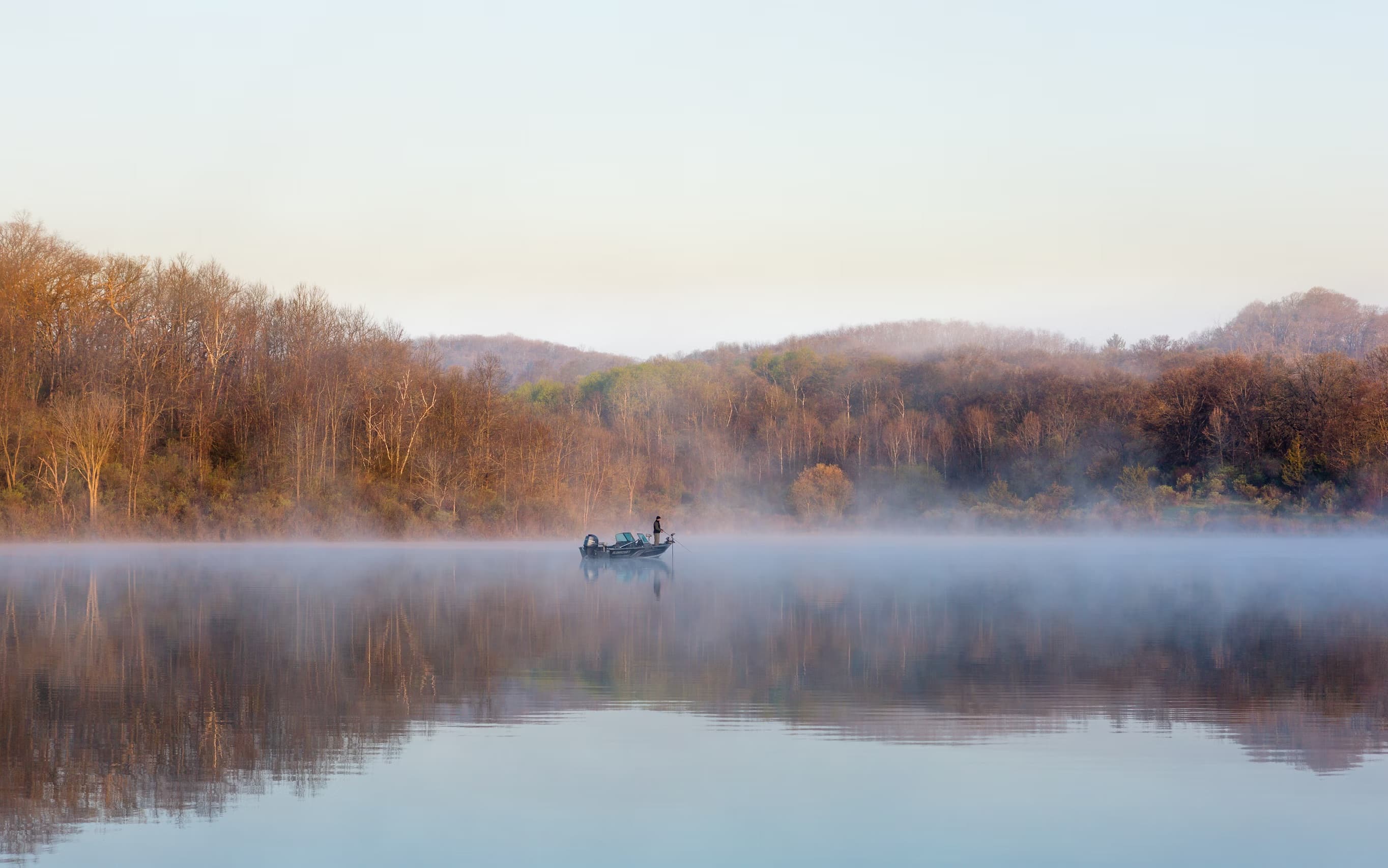 Fishing on Potato Lake